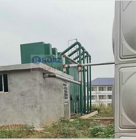 另一套100噸/時一體化凈水設備在某企業(yè)的生產(chǎn)生活用水中投入使用！